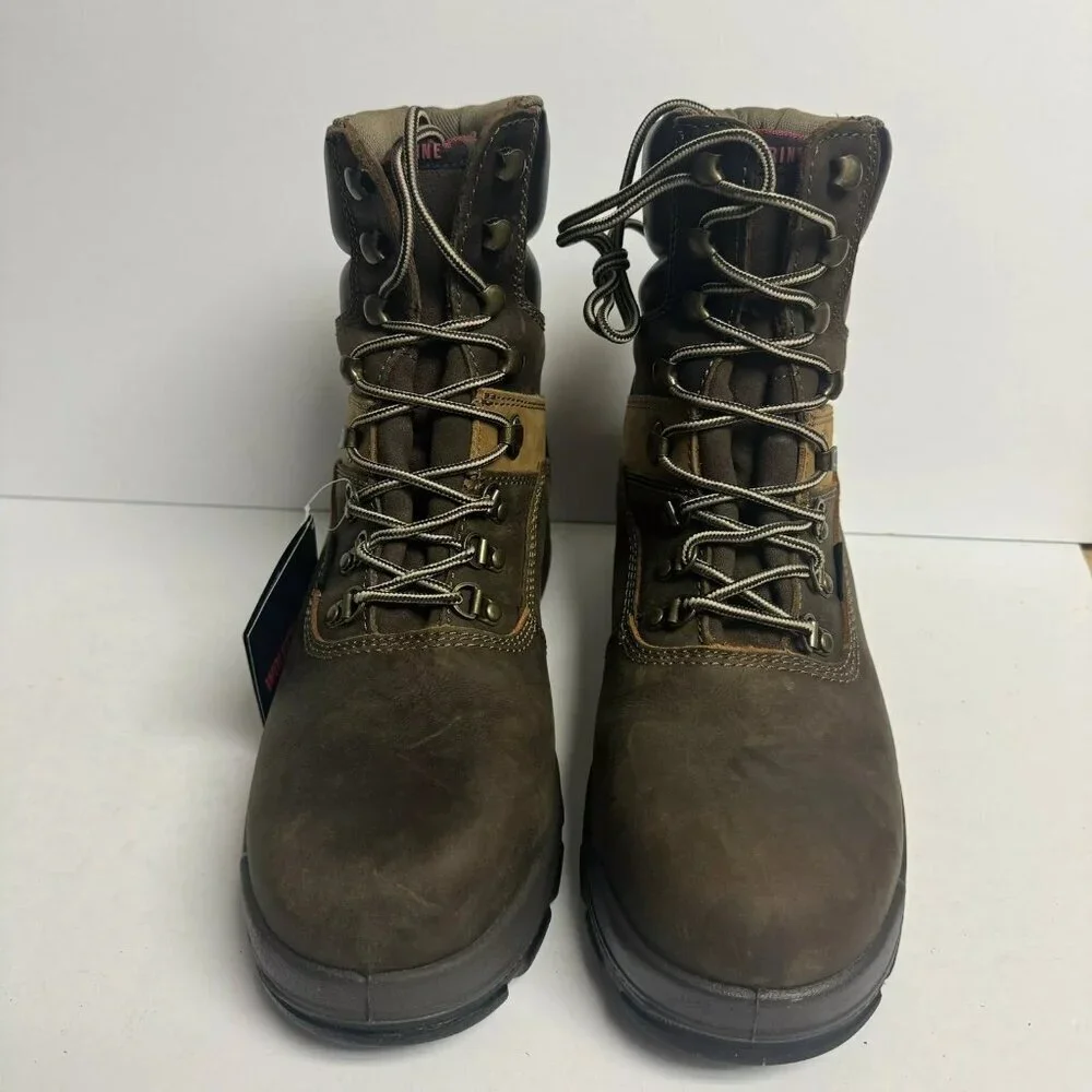 Wolverine Mens Cabor 8” Boot Brown Size 10.5 M